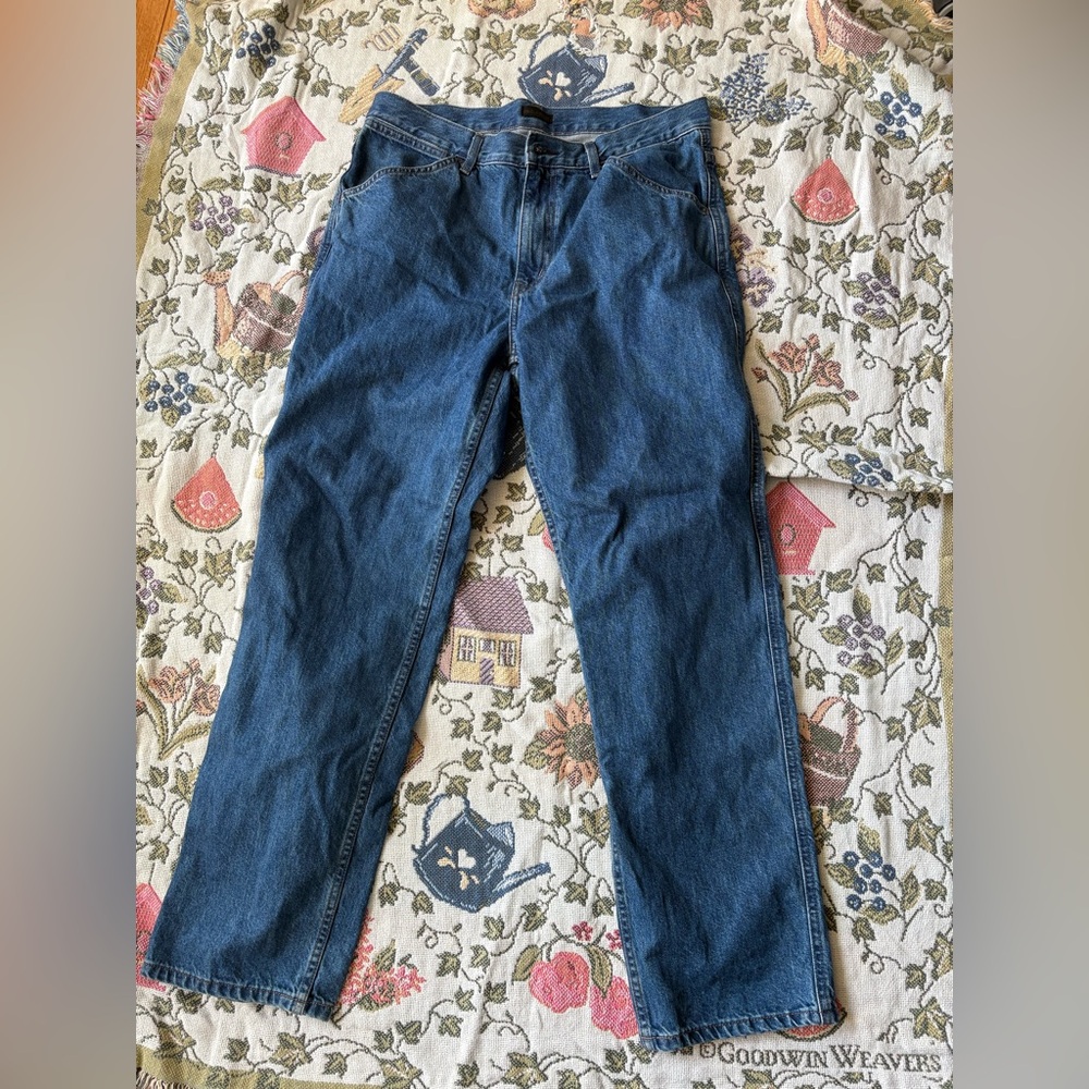 Uniqlo Men's Straight Blue Jeans